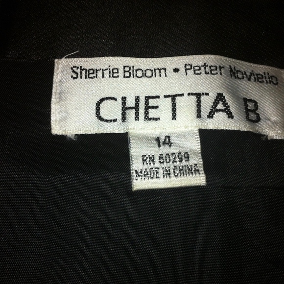 CHETTA B. FORMAL COCKTAIL DRESS SIZE 14 - Picture 7 of 7
